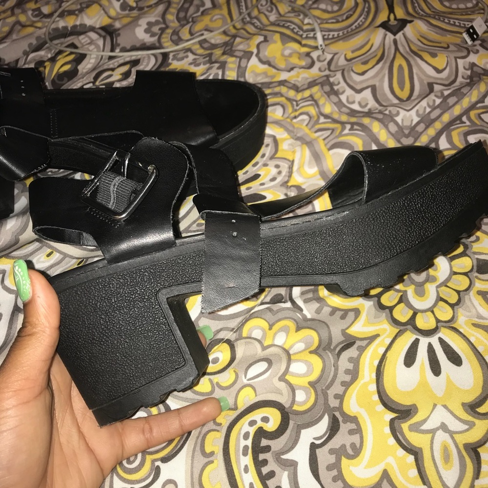Faux Leather Creepers